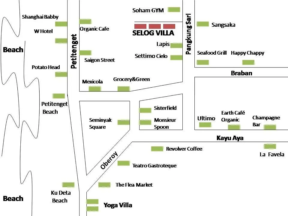3Br Villa4 Oberoi Seminyak,18M Walk To The Beach Seminyak (Bali)
